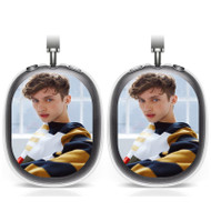 Onyourcases Troye Sivan Custom AirPods Max Case Cover Personalized Trend Transparent TPU Shockproof Smart Protective Cover Shock-proof Dust-proof Slim Accessories Compatible with AirPods Max