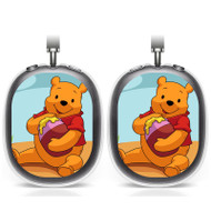 Onyourcases Winnie The Pooh Custom AirPods Max Case Cover Personalized Trend Transparent TPU Shockproof Smart Protective Cover Shock-proof Dust-proof Slim Accessories Compatible with AirPods Max