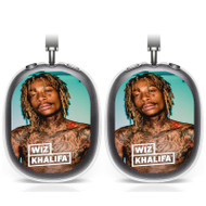 Onyourcases Wiz Khalifa Tattooes Custom AirPods Max Case Cover Personalized Trend Transparent TPU Shockproof Smart Protective Cover Shock-proof Dust-proof Slim Accessories Compatible with AirPods Max