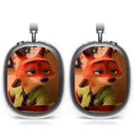 Onyourcases Zootopia Nick Wilde Custom AirPods Max Case Cover Personalized Trend Transparent TPU Shockproof Smart Protective Cover Shock-proof Dust-proof Slim Accessories Compatible with AirPods Max