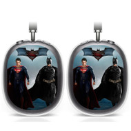 Onyourcases Batman and Superman Friendship Custom AirPods Max Case Cover Personalized Transparent TPU New Shockproof Smart Protective Cover Shock-proof Dust-proof Slim Accessories Compatible with AirPods Max