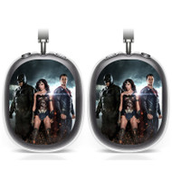 Onyourcases Batman Wonder Woman Superman Custom AirPods Max Case Cover Personalized Transparent TPU New Shockproof Smart Protective Cover Shock-proof Dust-proof Slim Accessories Compatible with AirPods Max