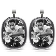 Onyourcases Bruce Springsteen Motorcycle Custom AirPods Max Case Cover Personalized Transparent TPU New Shockproof Smart Protective Cover Shock-proof Dust-proof Slim Accessories Compatible with AirPods Max