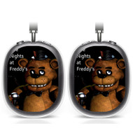 Onyourcases Freddy Fazbear s Five Nights at Freddy s Custom AirPods Max Case Cover Personalized Transparent TPU New Shockproof Smart Protective Cover Shock-proof Dust-proof Slim Accessories Compatible with AirPods Max