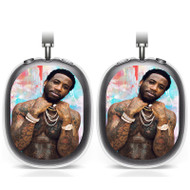 Onyourcases Gucci Mane Custom AirPods Max Case Cover Personalized Transparent TPU New Shockproof Smart Protective Cover Shock-proof Dust-proof Slim Accessories Compatible with AirPods Max