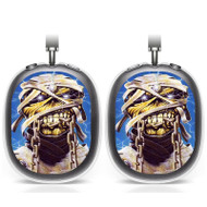 Onyourcases Iron Maiden Mummy Eddie Custom AirPods Max Case Cover Personalized Transparent TPU New Shockproof Smart Protective Cover Shock-proof Dust-proof Slim Accessories Compatible with AirPods Max