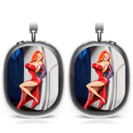 Onyourcases Jessica Rabbit Sexy Disney Custom AirPods Max Case Cover Personalized Transparent TPU New Shockproof Smart Protective Cover Shock-proof Dust-proof Slim Accessories Compatible with AirPods Max