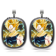 Onyourcases Majin Vegeta Dragon Ball Z Custom AirPods Max Case Cover Personalized Transparent TPU New Shockproof Smart Protective Cover Shock-proof Dust-proof Slim Accessories Compatible with AirPods Max