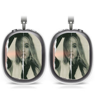 Onyourcases Sabrina Carpenter Why Custom AirPods Max Case Cover Personalized Transparent TPU New Shockproof Smart Protective Cover Shock-proof Dust-proof Slim Accessories Compatible with AirPods Max