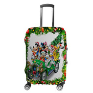 Onyourcases Disney Wallpaper Mickey Mouse Christmas Custom Luggage Case Cover Suitcase Travel Trip Vacation Baggage Cover Protective Print