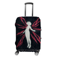 Onyourcases Neon Genesis Evangelion All Characters Custom Luggage Case Cover Suitcase Travel Trip Vacation Baggage Cover Protective Print