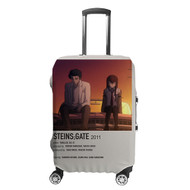 Onyourcases Steins Gate Custom Luggage Case Cover Suitcase Travel Trip Vacation Baggage Cover Protective Print