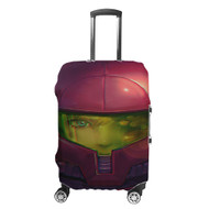 Onyourcases Super Metroid Samus Aran Mask Custom Luggage Case Cover Suitcase Travel Trip Vacation Baggage Cover Protective Print