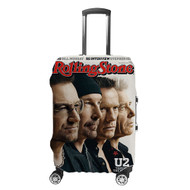 Onyourcases U2 Rolling Stones Custom Luggage Case Cover Suitcase Travel Trip Vacation Baggage Cover Protective Print