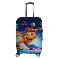 Onyourcases Crash Bandicoot Custom Luggage Case Cover Top Suitcase Travel Trip Vacation Baggage Cover Protective Print