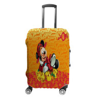 Onyourcases Free Mickey Mouse Wallpaper Custom Luggage Case Cover Top Suitcase Travel Trip Vacation Baggage Cover Protective Print