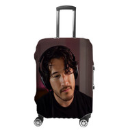 Onyourcases Markiplier Smile Custom Luggage Case Cover Top Suitcase Travel Trip Vacation Baggage Cover Protective Print