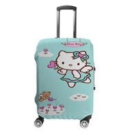 Onyourcases S9 Black Hello Kitty Wallpaper Custom Luggage Case Cover Top Suitcase Travel Trip Vacation Baggage Cover Protective Print