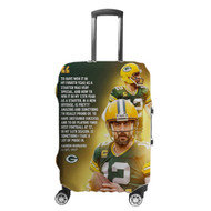 Onyourcases Aaron Rodgers Green Bay Packers Custom Luggage Case Cover Suitcase Travel Top Trip Vacation Baggage Cover Protective Print