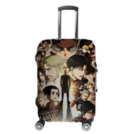Onyourcases Attack On Titan Collage Custom Luggage Case Cover Suitcase Travel Top Trip Vacation Baggage Cover Protective Print