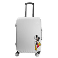 Onyourcases Wallpaper Animasi Bergerak Mickey Mouse Custom Luggage Case Cover Suitcase Travel Top Trip Vacation Baggage Cover Protective Print