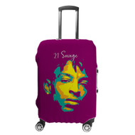 Onyourcases 21 Savage Photo Custom Luggage Case Cover Suitcase Travel Trip Top Vacation Baggage Cover Protective Print