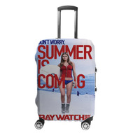 Onyourcases Alexandra Daddario Baywatch Custom Luggage Case Cover Suitcase Travel Trip Top Vacation Baggage Cover Protective Print