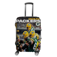 Onyourcases Green Bay Packers Nfl Custom Luggage Case Cover Suitcase Travel Trip Top Vacation Baggage Cover Protective Print