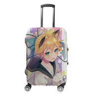 Onyourcases Kagamine Len Vocaloid Custom Luggage Case Cover Suitcase Travel Trip Top Vacation Baggage Cover Protective Print