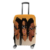 Onyourcases Migos Ft Lil Uzi Vert Bad And Boujee Custom Luggage Case Cover Suitcase Travel Trip Top Vacation Baggage Cover Protective Print
