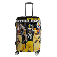 Onyourcases Pittsburgh Steelers Nfl Custom Luggage Case Cover Suitcase Travel Trip Top Vacation Baggage Cover Protective Print