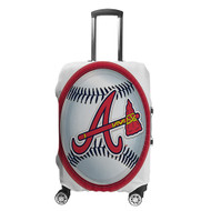 Onyourcases Atlanta Braves MLB Custom Luggage Case Cover Suitcase Travel Trip Vacation Top Baggage Cover Protective Print