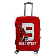 Onyourcases Ball State Cardinals Custom Luggage Case Cover Suitcase Travel Trip Vacation Top Baggage Cover Protective Print