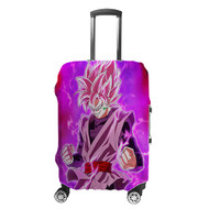 Onyourcases Black Super Saiyan Rose Custom Luggage Case Cover Suitcase Travel Trip Vacation Top Baggage Cover Protective Print