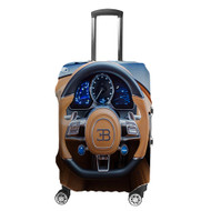 Onyourcases Bugatti Chiron Steering Wheel Custom Luggage Case Cover Suitcase Travel Trip Vacation Top Baggage Cover Protective Print