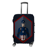 Onyourcases Captain America The Avengers Custom Luggage Case Cover Suitcase Travel Trip Vacation Top Baggage Cover Protective Print
