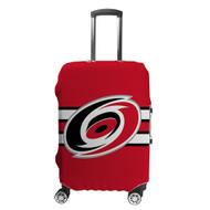 Onyourcases Carolina Hurricanes NHL Custom Luggage Case Cover Suitcase Travel Trip Vacation Top Baggage Cover Protective Print
