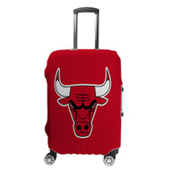 Onyourcases Chicago Bulls NBA Art Custom Luggage Case Cover Suitcase Travel Trip Vacation Top Baggage Cover Protective Print
