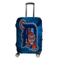 Onyourcases Detroit Tigers MLB Custom Luggage Case Cover Suitcase Travel Trip Vacation Top Baggage Cover Protective Print