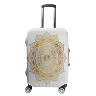 Onyourcases Golden Silence Custom Luggage Case Cover Suitcase Travel Trip Vacation Top Baggage Cover Protective Print