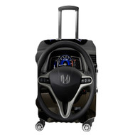 Onyourcases Honda Civic Hybrid Steering Wheel Custom Luggage Case Cover Suitcase Travel Trip Vacation Top Baggage Cover Protective Print