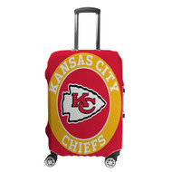 Onyourcases Kansas City Chiefs NFL Art Custom Luggage Case Cover Suitcase Travel Trip Vacation Top Baggage Cover Protective Print