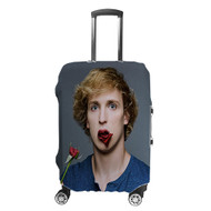 Onyourcases Logan Paul Red Rose Custom Luggage Case Cover Suitcase Travel Trip Vacation Top Baggage Cover Protective Print