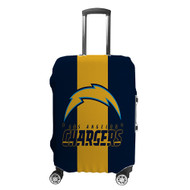 Onyourcases Los Angeles Chargers NFL Custom Luggage Case Cover Suitcase Travel Trip Vacation Top Baggage Cover Protective Print
