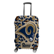 Onyourcases Los Angeles Rams NFL Custom Luggage Case Cover Suitcase Travel Trip Vacation Top Baggage Cover Protective Print
