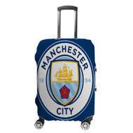 Onyourcases Manchester City FC Custom Luggage Case Cover Suitcase Travel Trip Vacation Top Baggage Cover Protective Print