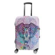Onyourcases Mandala Elephant Hindu Tattoo Custom Luggage Case Cover Suitcase Travel Trip Vacation Top Baggage Cover Protective Print