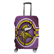 Onyourcases Minnesota Vikings NFL Custom Luggage Case Cover Suitcase Travel Trip Vacation Top Baggage Cover Protective Print