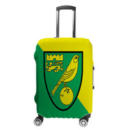 Onyourcases Norwich City FC Custom Luggage Case Cover Suitcase Travel Trip Vacation Top Baggage Cover Protective Print