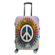 Onyourcases Peace Mandala Custom Luggage Case Cover Suitcase Travel Trip Vacation Top Baggage Cover Protective Print